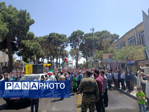 خروش نجیب زادگان ایرانی علیه رژیم صهیونیستی 