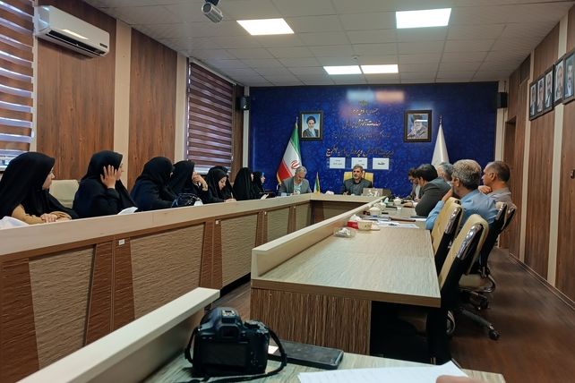 برگزاری جلسه کمیته عفاف و حجاب ناحیه ۴ کرج 