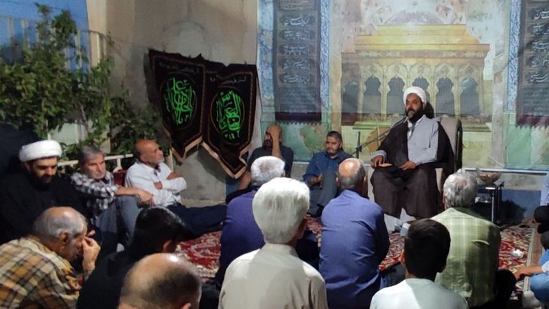 روضه خانگی در یکی از خانه کهن شهرستان کاشمر