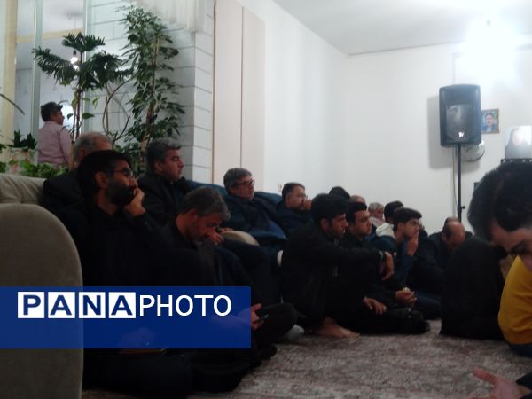 مراسم دعا ندبه هم زمان با ایام فاطمیه در شهرستان خلیل‌آباد