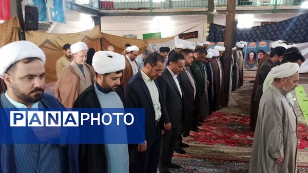  برگزاری همایش هفته وحدت در روستای درکش شهرستان سملقان