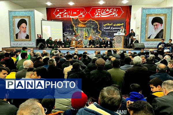 مراسم پنجمین سالگرد شهادت سردار سلیمانی در ناحیه سپاه سملقان