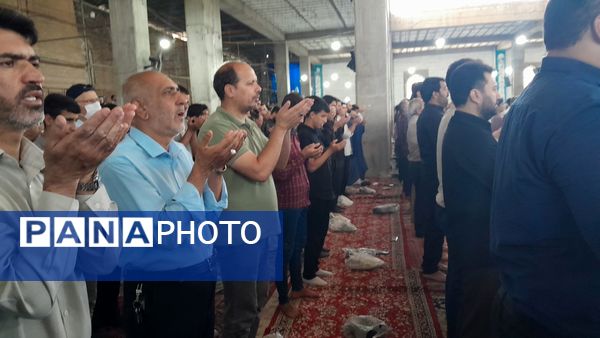 نماز جمعه در دهه سوم محرم در نیشابور