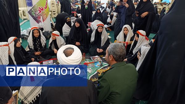 گردهمایی دانش‌آموزان بسیجی در طرح میقات صالحین