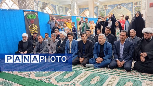 نماز جمعه شهر بن با حضور خانواده بزرگ آموزش و پرورش 