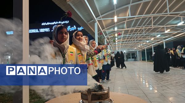 آیین استقبال از ۶ شهید گمنام در استان چهارمحال و بختیاری