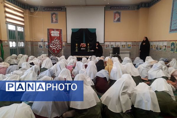 مراسم عزاداری وفات حضرت زینب (س) در ناحیه دو شهرری 