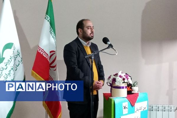 افتتاح کتابخانه سیار روستایی شماره۲ نیشابور باحضورپیشتازان سازمان دانش آموزی درمراسم