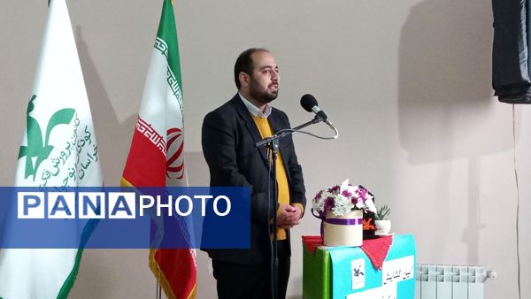 افتتاح کتابخانه سیار روستایی شماره۲ نیشابور باحضورپیشتازان سازمان دانش آموزی درمراسم