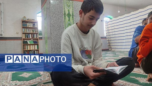 اعتکاف پسران دیشموک در مسجد امیرالمؤمنین(ع)