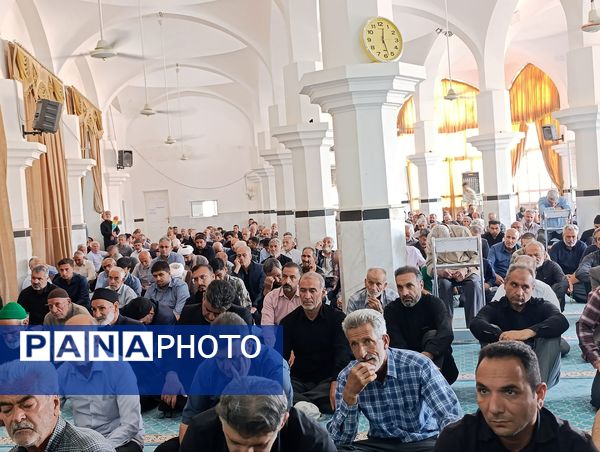 نماز عبادی سیاسی جمعه در شهرستان خلیل آباد 
