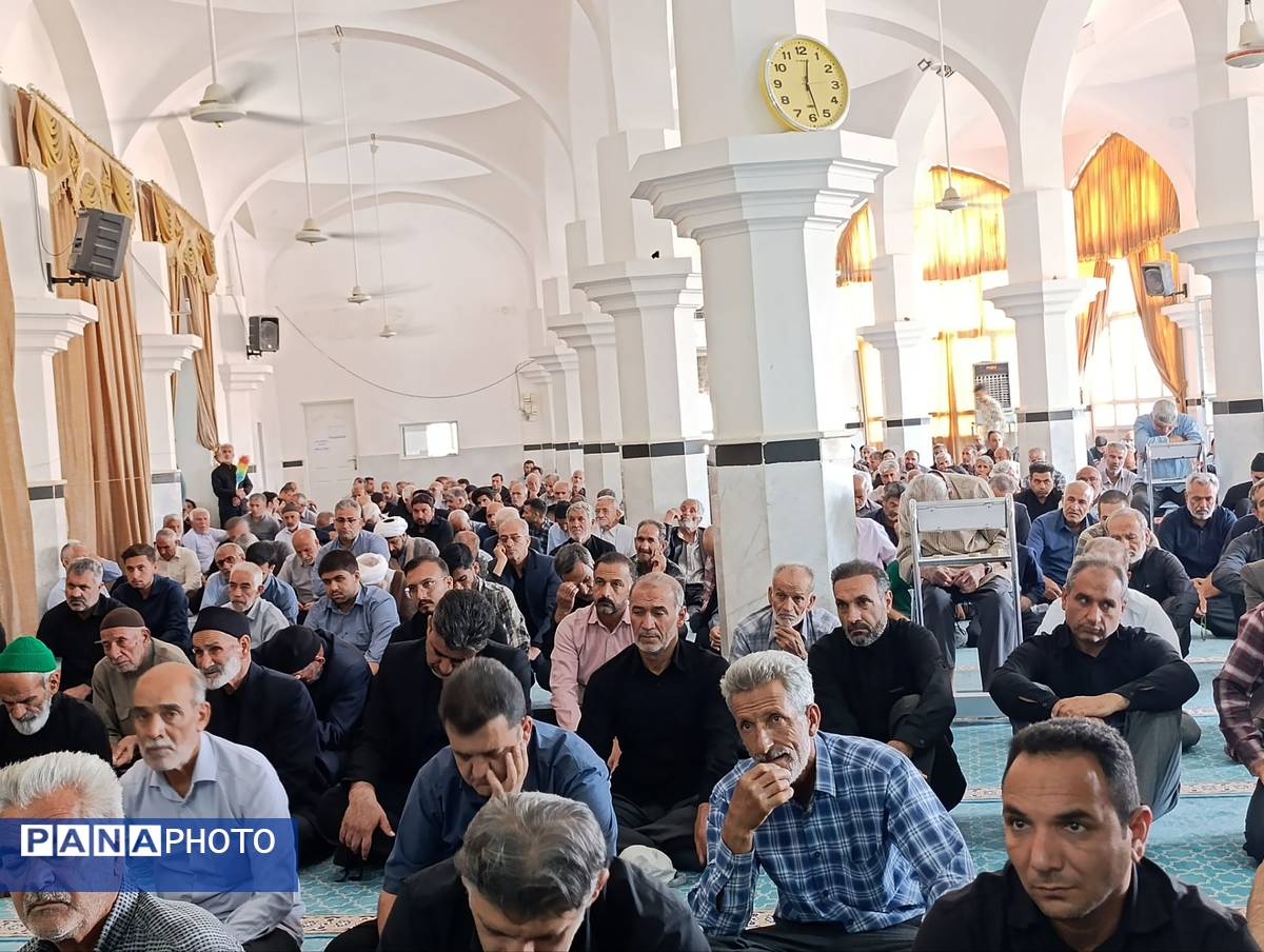 نماز عبادی سیاسی جمعه در شهرستان خلیل آباد