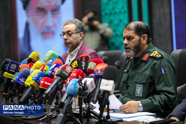  نشست خبری چهل و ششمین سالگرد بزرگداشت هفته بسیج