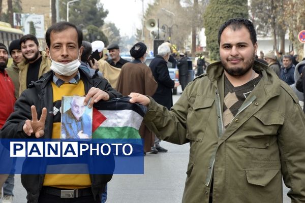 راهپیمایی جمعه نصر در نیشابور