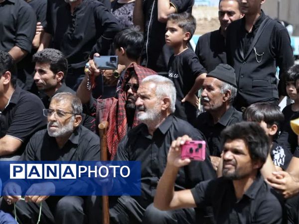 تلاش پرشور نوکران و پیرغلامان اباعبدالله الحسین در روستای فدافن