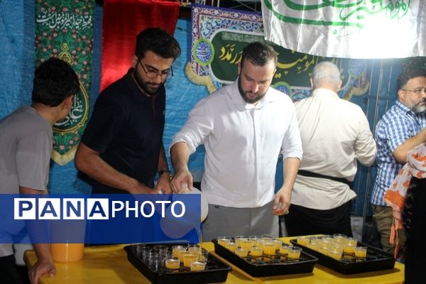 جشن و مهمانی کیلومتری عیدغدیرخم در بندرعباس