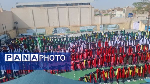 بازدید مدرسان کشوری سازمان دانش‌آموزی از دبیرستان تمام تشکیلاتی عفت