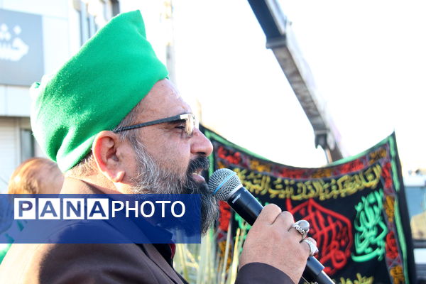 دسته عزای شهادت حضرت فاطمه الزهرا (س) در امامشهر یزد