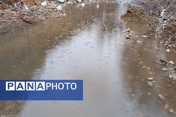 چهره شفاف و دل انگیز شهربارنیشابور با بارش  باران پاییزی  