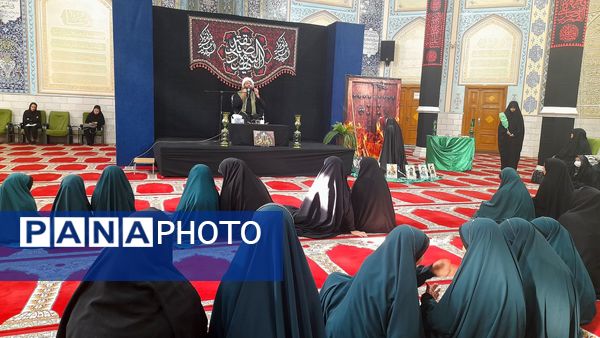 مراسم شهادت حضرت فاطمه در مسجد امام باقر(ع)