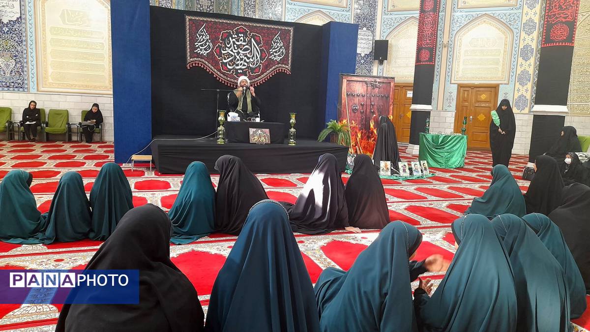 مراسم شهادت حضرت فاطمه در مسجد امام باقر(ع)