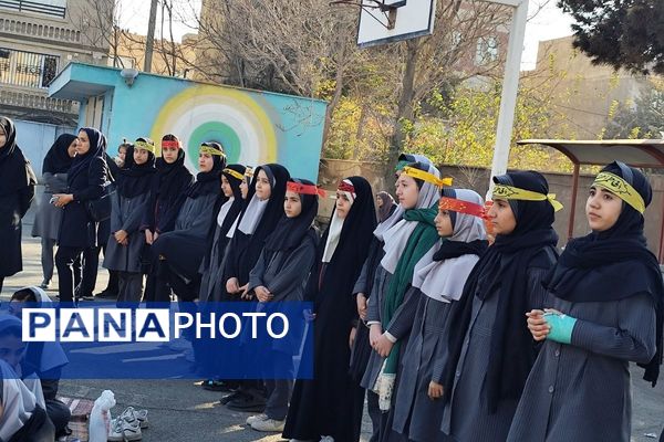 برگزاری ایام فاطمیه در مدارس شهرستان شهریار با شکوه هر چه تمام