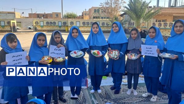 تخم مرغ، قهرمان کوچک سفره‌ها: جشنواره‌ای پرنشاط در دبستان دخترانه ام البنین