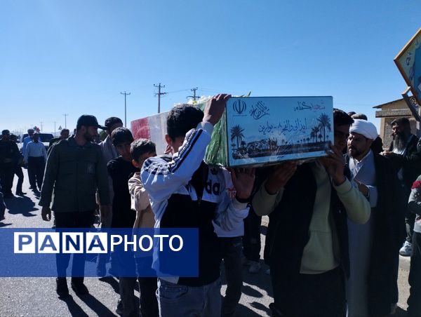 تشییع پیکر مطهر مهمانی متفاوت در زاوه