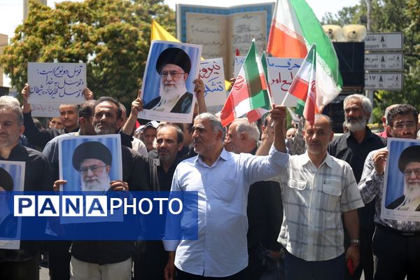 راهپیمایی جمعه خشم در تبریز
