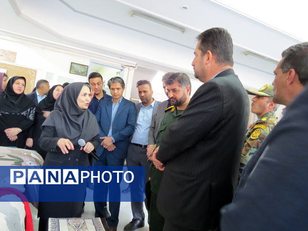 رزمایش دانش‌آموزی پدافند غیرعامل در شهرستان بجنورد 