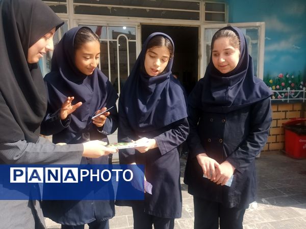 مراسم ولادت حضرت زینب و روز پرستار در دبیرستان میرزا جعفر سروقد 