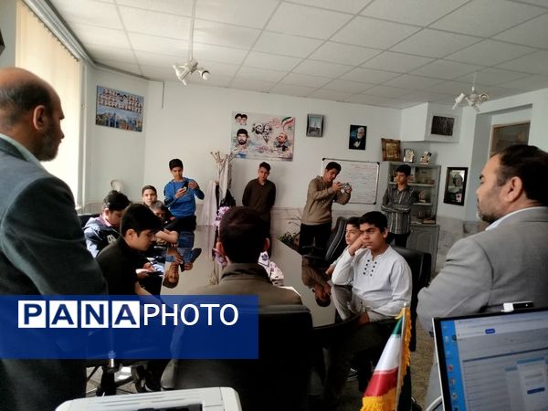  دیدار مسئولین اتحادیه انجمن اسلامی مدارس شهرستا‌ن با معاون پرورشی و تربیت بدنی کاشمر
