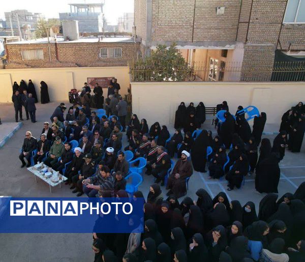 تشییع  پیکر مطهر شهید خوشنام در شهرستان خلیل آباد 