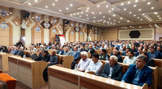 آیین تکریم فرماندار جدید شهرستان کاشمر