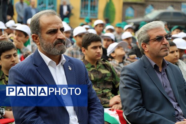 آیین نمادین کشوری بیست و هفتمین انتخابات شورای دانش‌‌آموزی