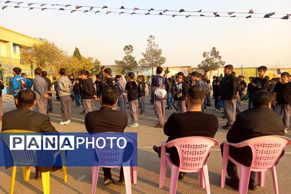 مراسم سوگواری حضرت فاطمه در دبستان هدایت ۲