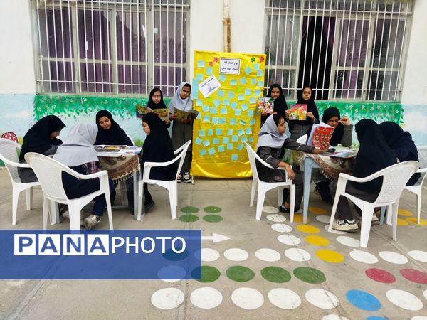 زنگ کتاب و کتابخوانی در مدرسه شهید نجفی فدافن به صدا درآمد