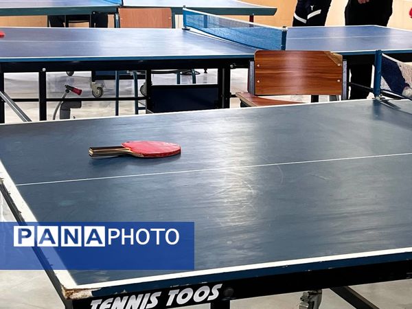 رقابت ورزشی تنیس روی میز فرهنگیان در نوخندان