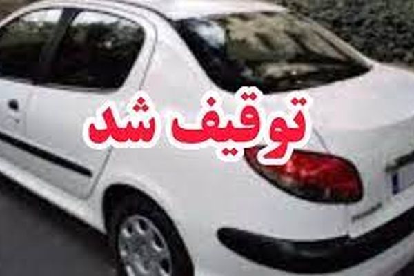 توقیف سواری پژو با بیش از 170 میلیون ریال جریمه خلافی در"طبس"
