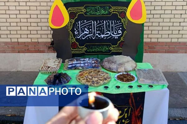 موج عشق به دخت پیامبر(ص) در مدارس فیروزکوه طنین‌انداز شد