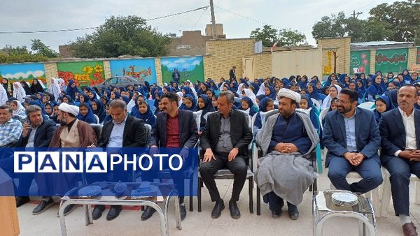 آیین شور عاطفه‌ها در دبستان ضحی ۲ شهرستان شیروان