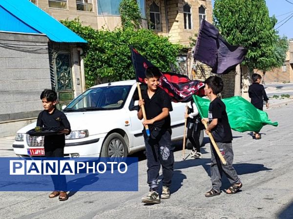ایرانِ امام حسین، با پشتیبانی نونهالان پیروز است 