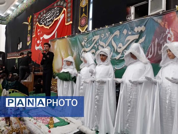 برگزاری مراسم شیرخوارگان حسینی در خلیل آباد