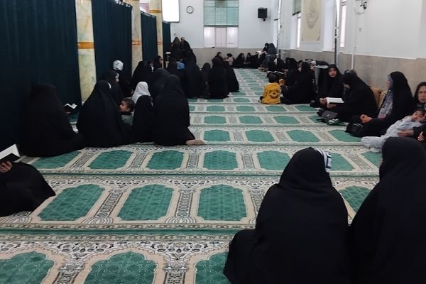 محفل انس باقرآن و ضیافت افطاری در شهر وردنجان