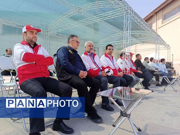 افتتاحیه طرح خدمت رسانی هلال احمر به زائران در ایام پایانی صفر 