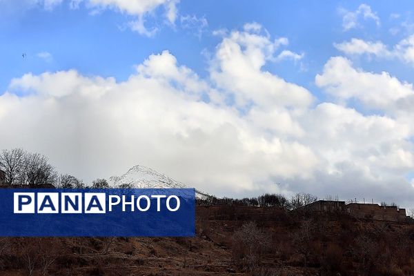 حال هوای شهر زیبای بار بعد از اولین بارش باران زمستانی