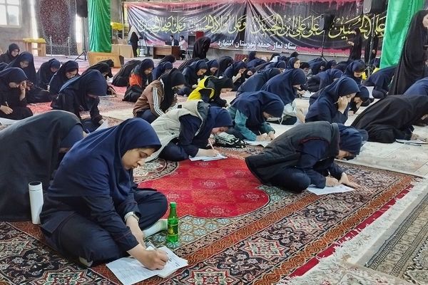 برگزاری لیگ جت دختران در مصلی بقیة اللّٰه شهرستان اشتهارد 
