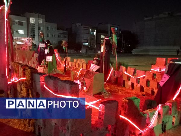 برگزاری مراسم شب تاسوعای حسینی