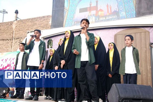 برگزاری مراسم دهه کرامت در شهر قیامدشت ری یک