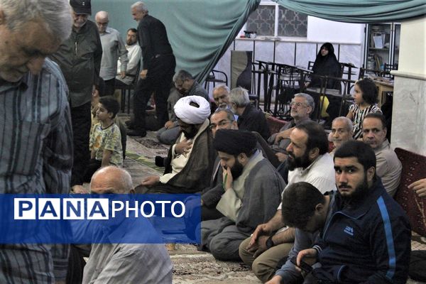 مراسم گرامیداشت شهید «مصطفی نبی لو»